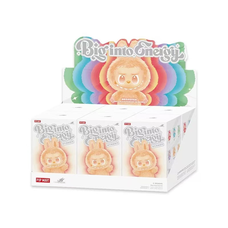 Labubu 3.0 THE MONSTERS Big into Energy Series-Vinyl Plush Pendant Blind Box Action figure Giftmystery box