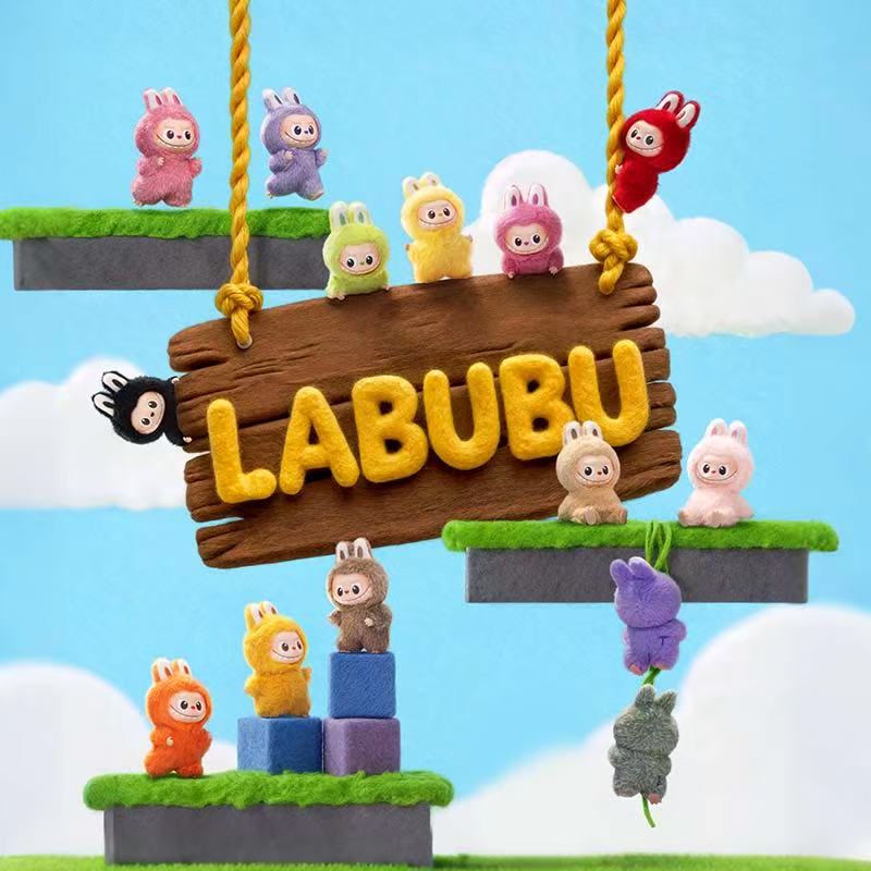 Labubu 4.0 THE MONSTERS Pin for Love Series-Vinyl Plush Pendant Blind Box Holiday Gift