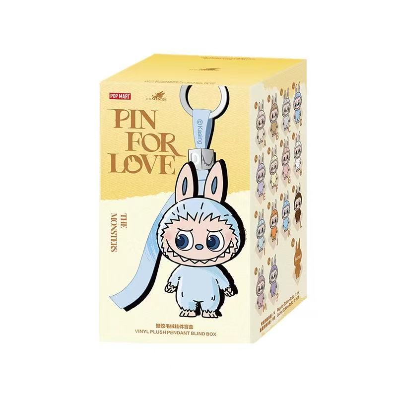 Labubu 4.0 THE MONSTERS Pin for Love Series-Vinyl Plush Pendant Blind Box Holiday Gift