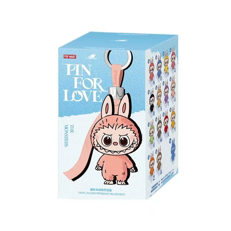 Labubu 4.0 THE MONSTERS Pin for Love Series-Vinyl Plush Pendant Blind Box Holiday Gift