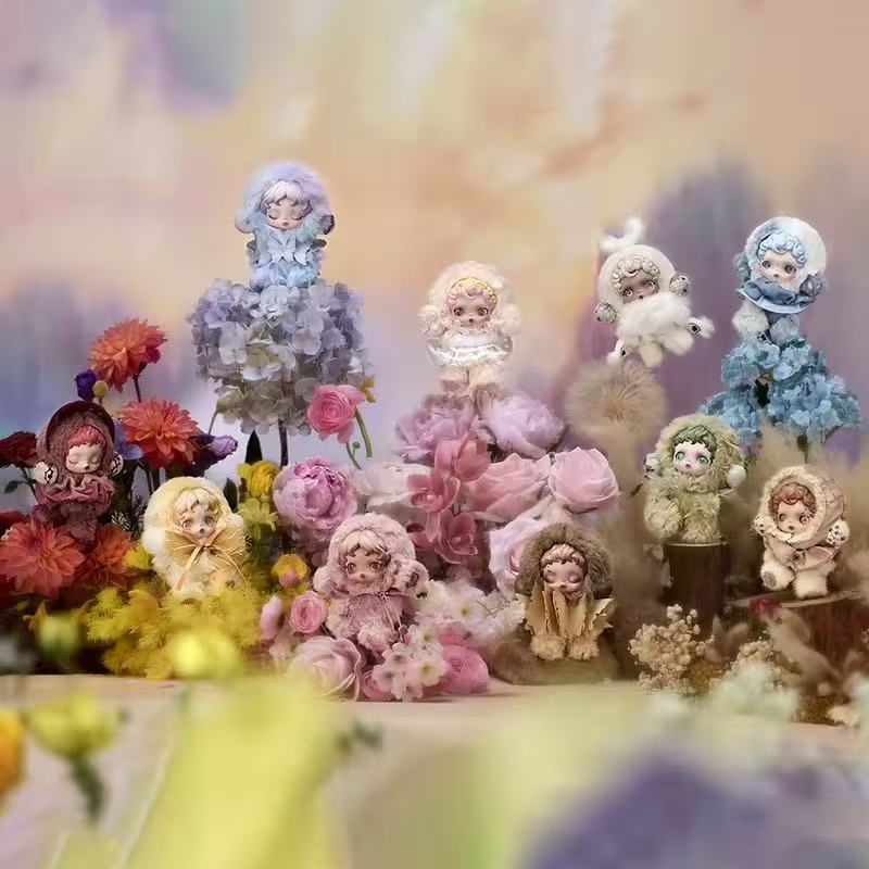 SKULLPANDA L’impressionnisme Series Plush Doll Blind Box Figures
