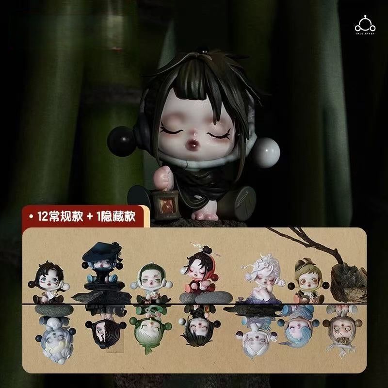 SKULLPANDA The Ink Plum Blossom Series Blind Box Figures