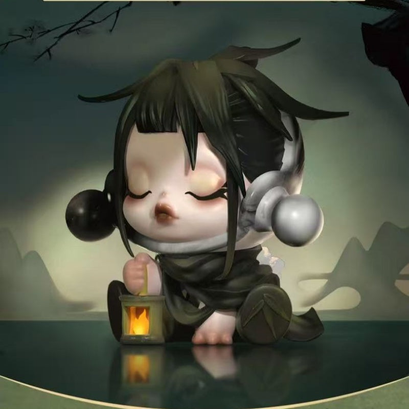 SKULLPANDA The Ink Plum Blossom Series Blind Box Figures