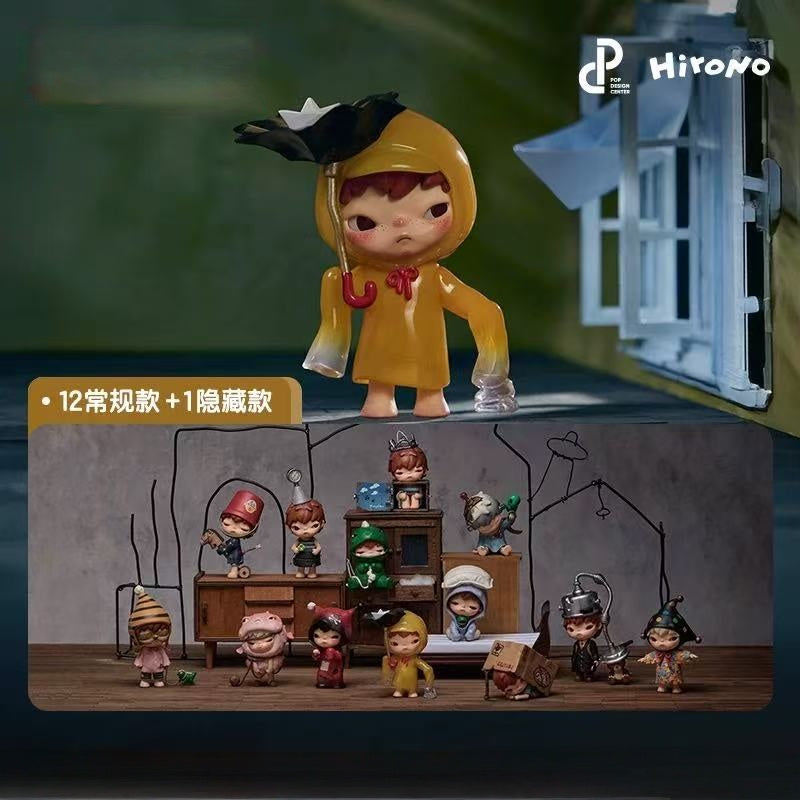 Hirono Echo Series Blind Box  Design Action Figures Collectible Toys Home Decorations Holiday Birthday Gifts for Girls and Boys