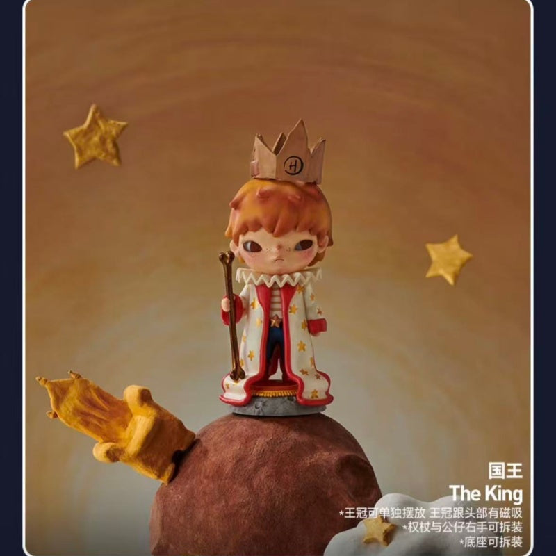 Hirono×Le Petit Prince Series Blind Box Design Action Figures Collectible Toys Home Decorations Holiday Birthday Gifts