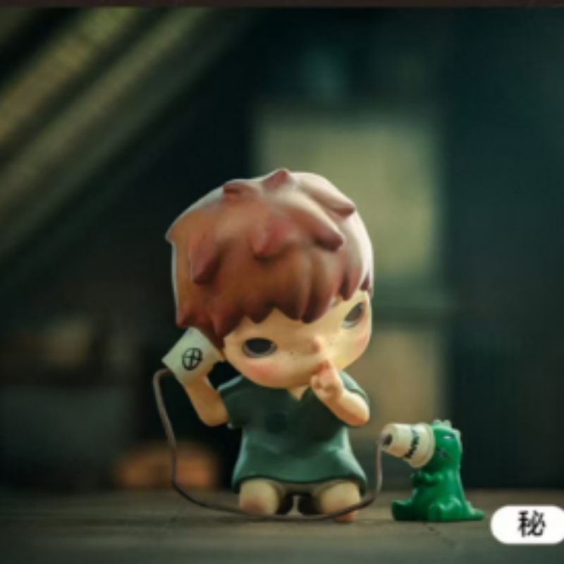 Hirono Mime Series Blind Box Design Action Figures Collectible Toys Home Decorations Holiday Birthday Gifts for Girls and Boys
