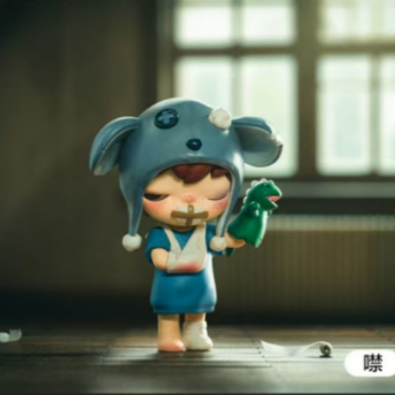 Hirono Mime Series Blind Box Design Action Figures Collectible Toys Home Decorations Holiday Birthday Gifts for Girls and Boys