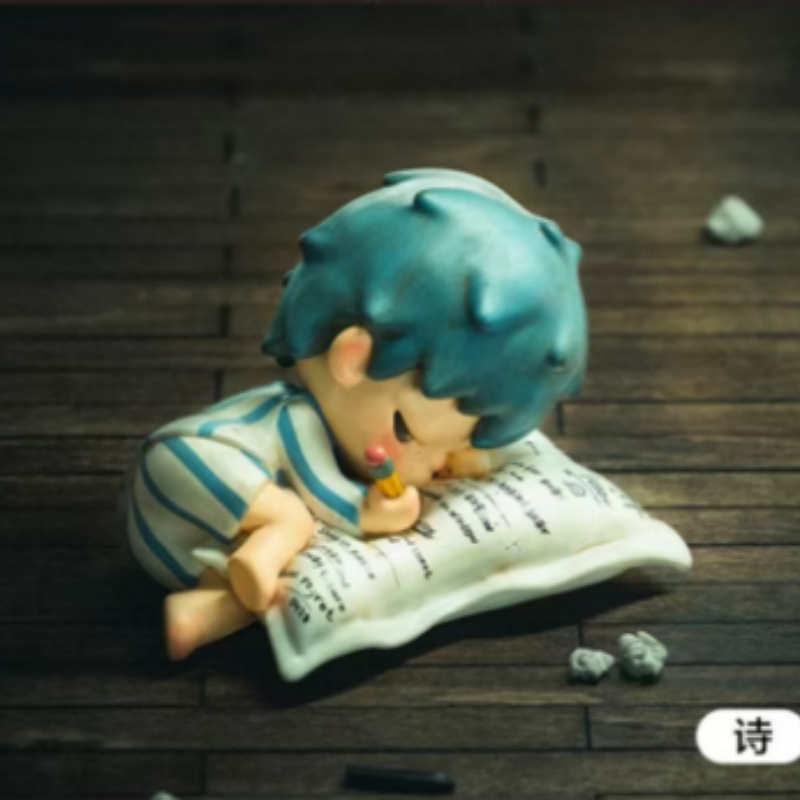 Hirono Mime Series Blind Box Design Action Figures Collectible Toys Home Decorations Holiday Birthday Gifts for Girls and Boys
