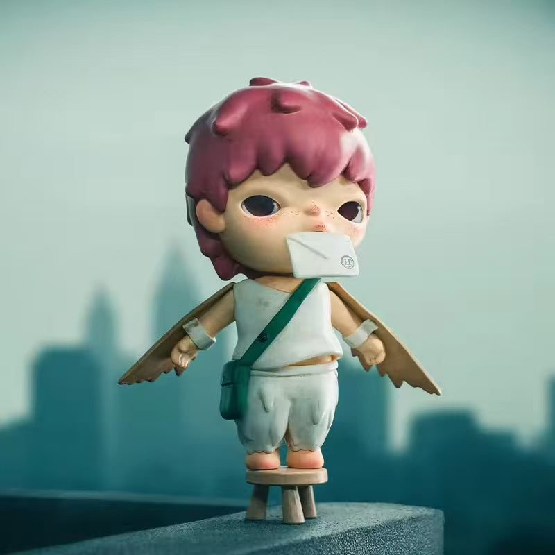 Hirono Mime Series Blind Box Design Action Figures Collectible Toys Home Decorations Holiday Birthday Gifts for Girls and Boys