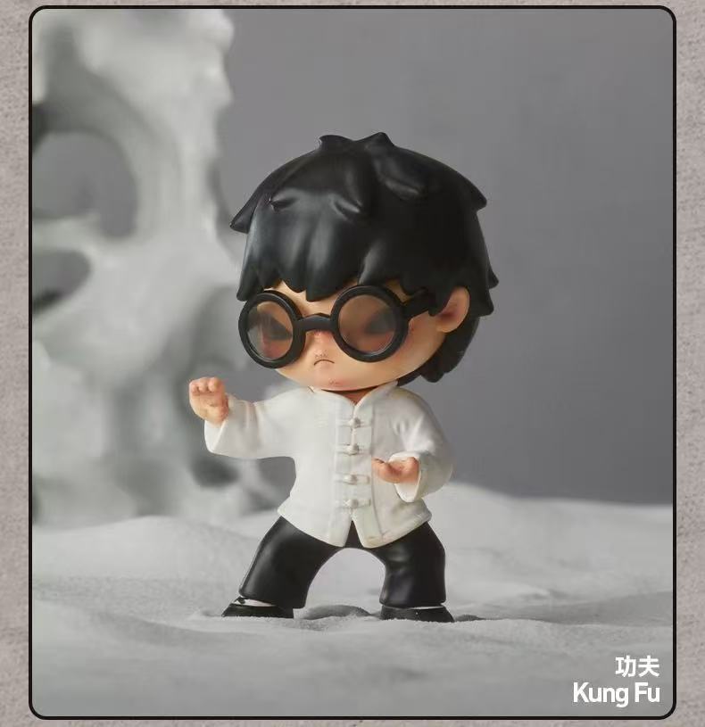 Hirono × Clot Series Blind Box Design Action Figures Collectible Toys Home Decorations Holiday Birthday Gifts