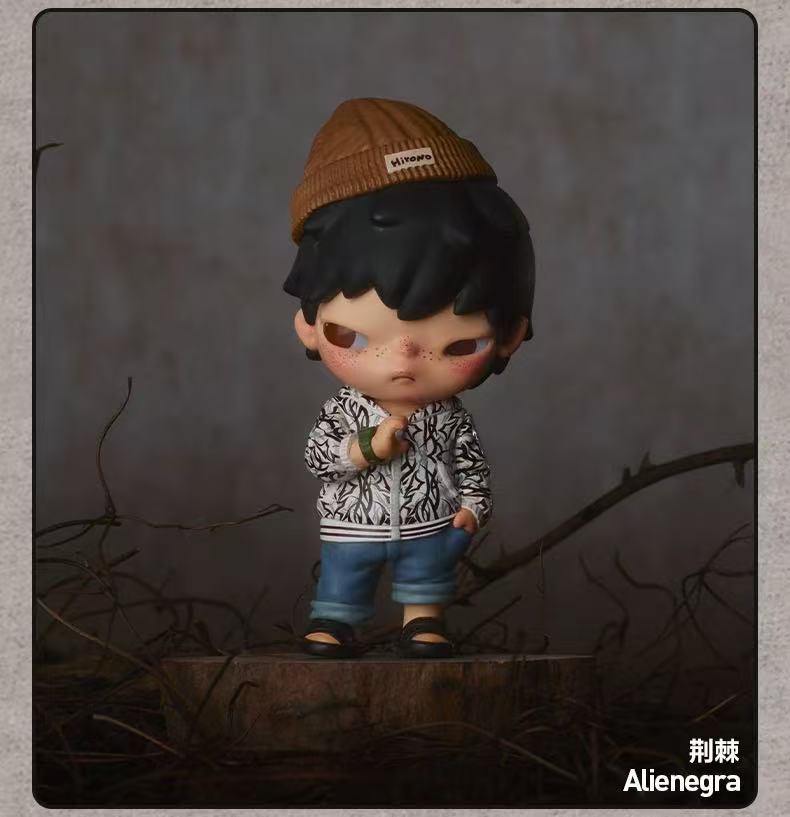 Hirono × Clot Series Blind Box Design Action Figures Collectible Toys Home Decorations Holiday Birthday Gifts