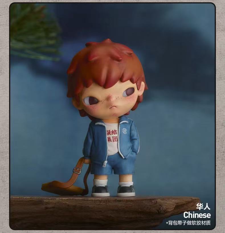 Hirono × Clot Series Blind Box Design Action Figures Collectible Toys Home Decorations Holiday Birthday Gifts