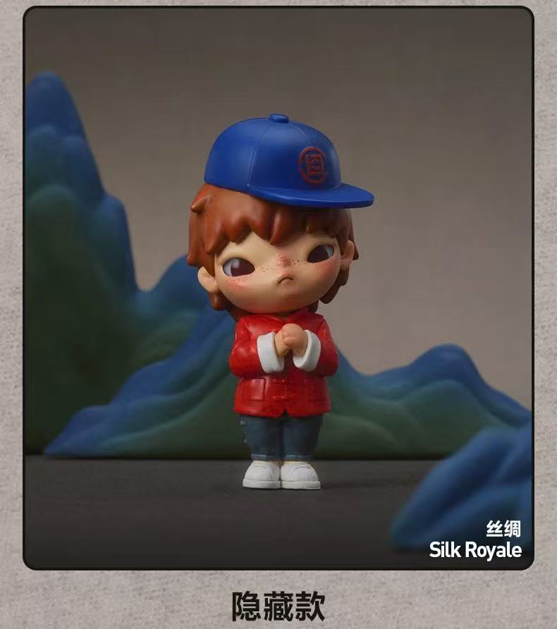 Hirono × Clot Series Blind Box Design Action Figures Collectible Toys Home Decorations Holiday Birthday Gifts