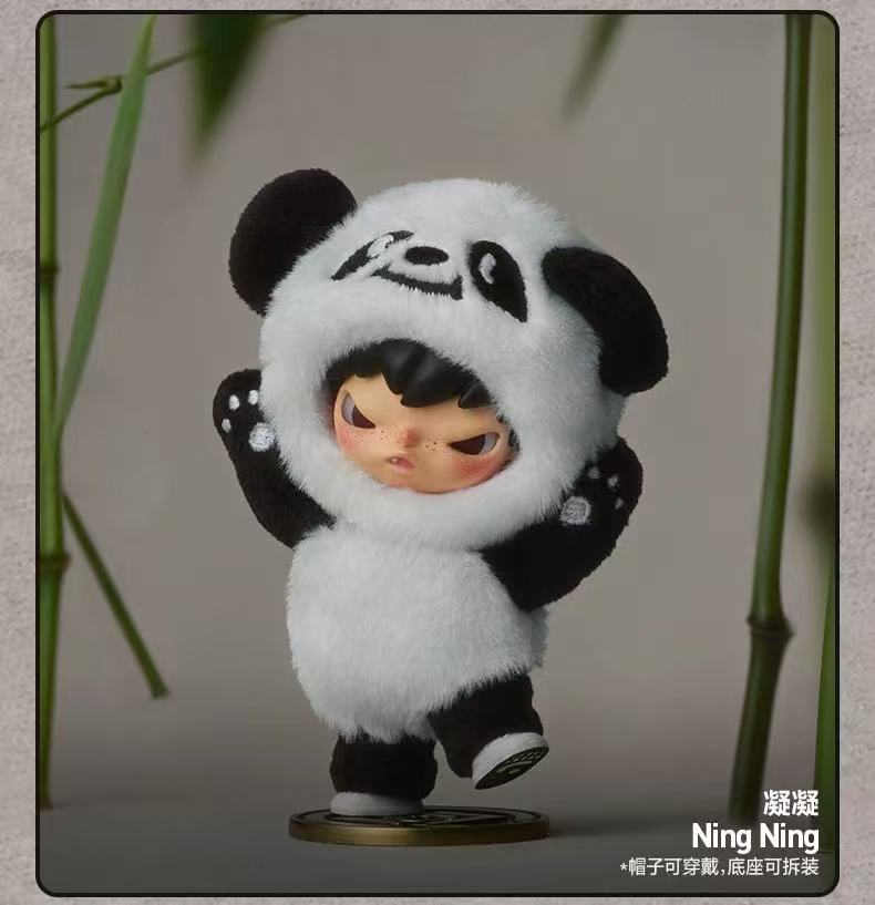 Hirono × Clot Series Blind Box Design Action Figures Collectible Toys Home Decorations Holiday Birthday Gifts