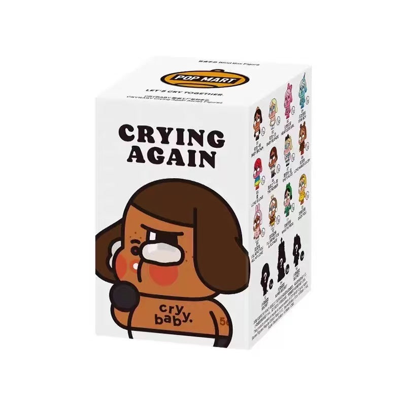 Crybaby Crying Again Blind Box Design Action Figures Collectible Toys Home Decorations Holiday Birthday Gifts