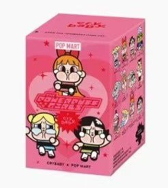 CRYBABY x Powerpuff Girls Series Blind Box Design Action Figures Collectible Toys Home Decorations Holiday Birthday Gifts for Girls and Boys