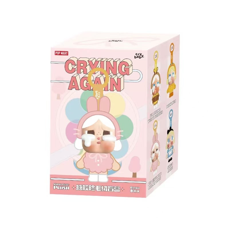 Crybaby Tears Factory Series - Vinyl Face Plush Blind Box Action Figures Collectible Toys Home Decorations Holiday Birthday Gifts
