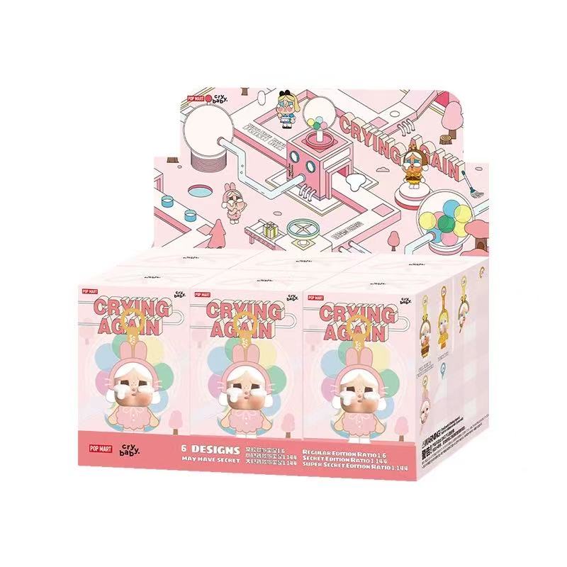 Crybaby Tears Factory Series - Vinyl Face Plush Blind Box Action Figures Collectible Toys Home Decorations Holiday Birthday Gifts
