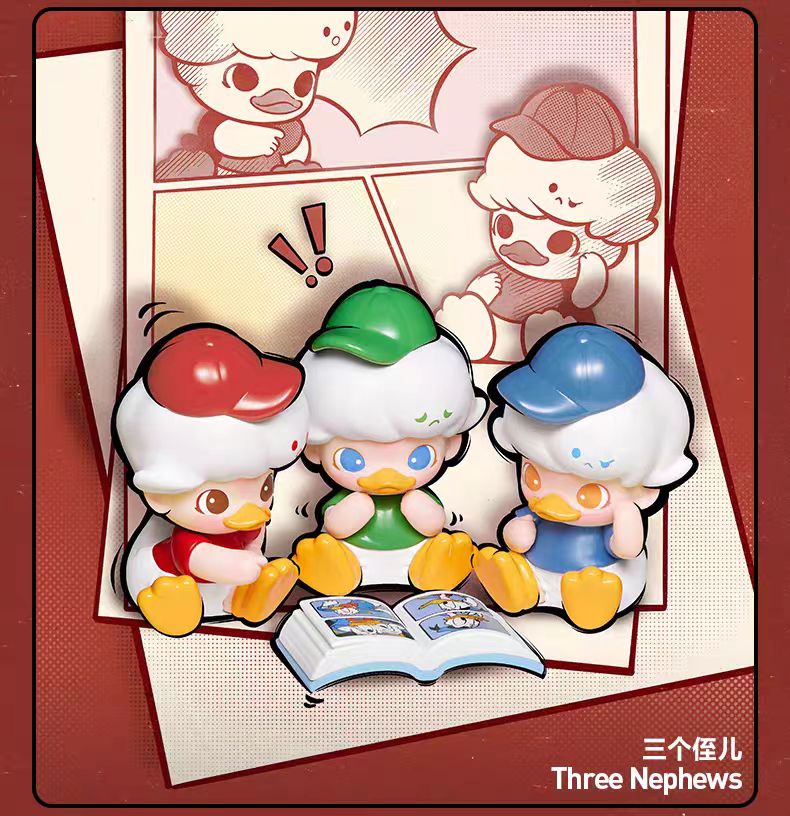 DIMOO World × Disney Series Blind Box Action Figures Collectible Toys Home Decorations