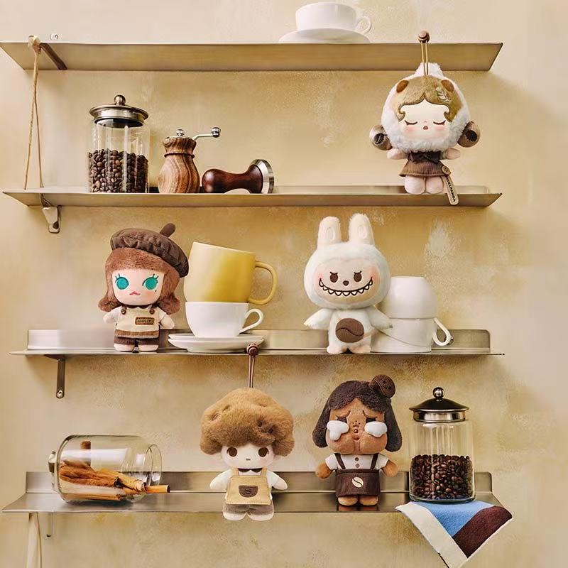 POP Mart POP BEAN COFFEE FACTORY Series Blind Box Mystery Box Cute Anime Figure Toys Doll Ornaments Surprise Birthday Gift