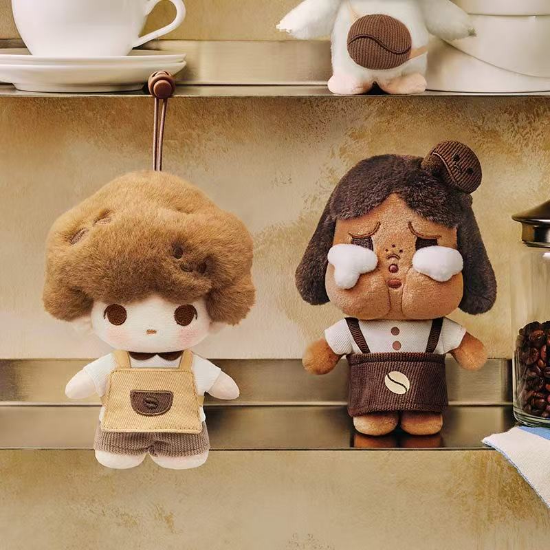 POP Mart POP BEAN COFFEE FACTORY Series Blind Box Mystery Box Cute Anime Figure Toys Doll Ornaments Surprise Birthday Gift
