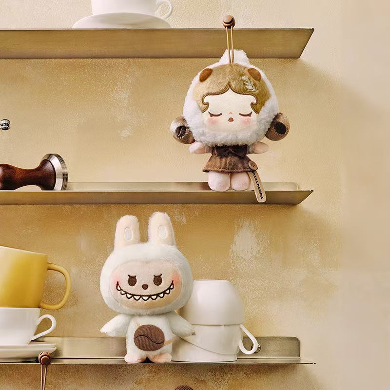 POP Mart POP BEAN COFFEE FACTORY Series Blind Box Mystery Box Cute Anime Figure Toys Doll Ornaments Surprise Birthday Gift