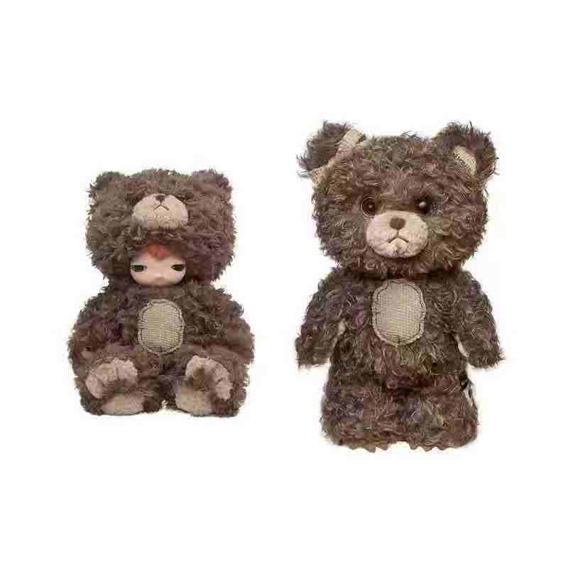 Hirono Little Bear Vinyl Plush Doll Ornaments Toy Gift