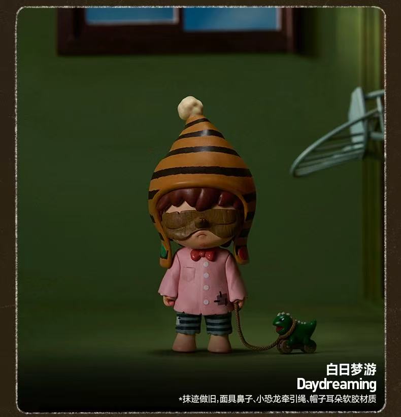 Hirono Echo Series Blind Box  Design Action Figures Collectible Toys Home Decorations Holiday Birthday Gifts for Girls and Boys