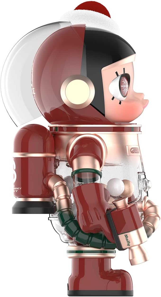 POP MART MEGA Space Molly 400% Christmas 2024, 11.61 Inch Height, Toys for Modern Home Décor, Collectible Art Toy