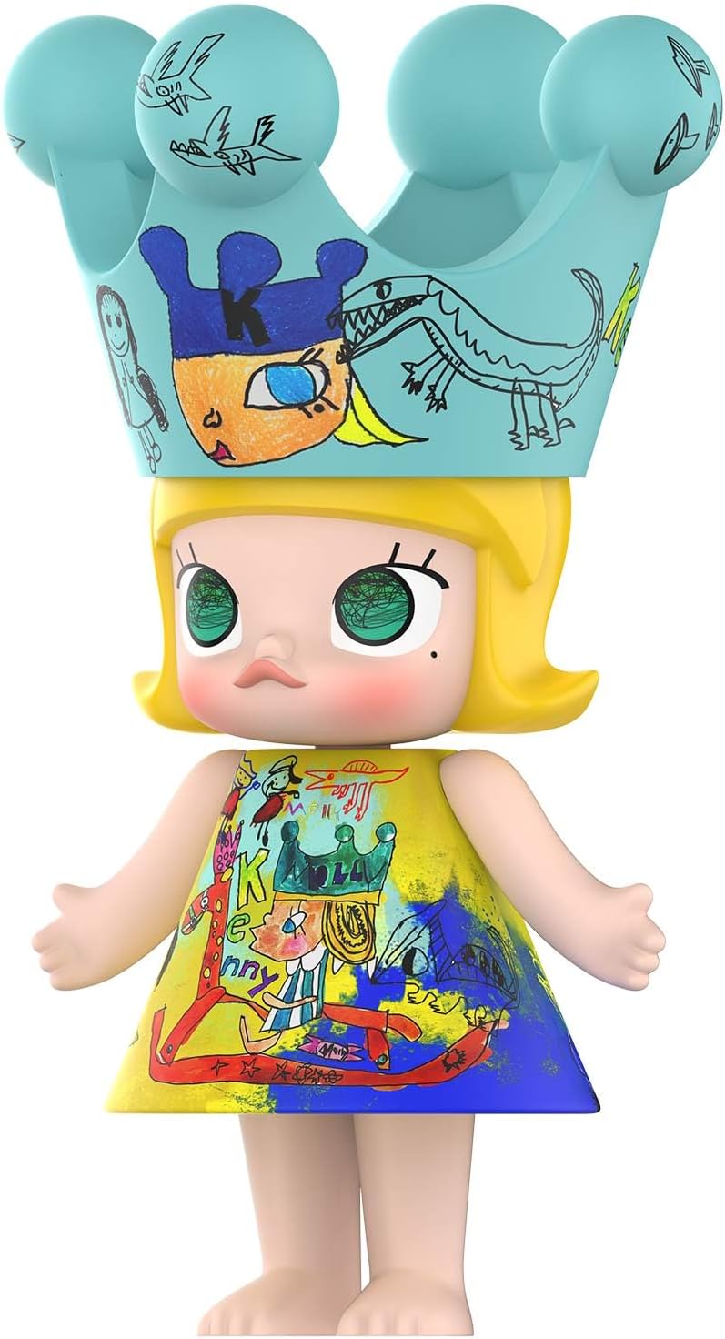 POP MART MEGA Royal Molly 400% Childishness 15.16in/38.5cm Figurine, Toys for Mordern Home Décor, Collectible Art Toy, 1PC