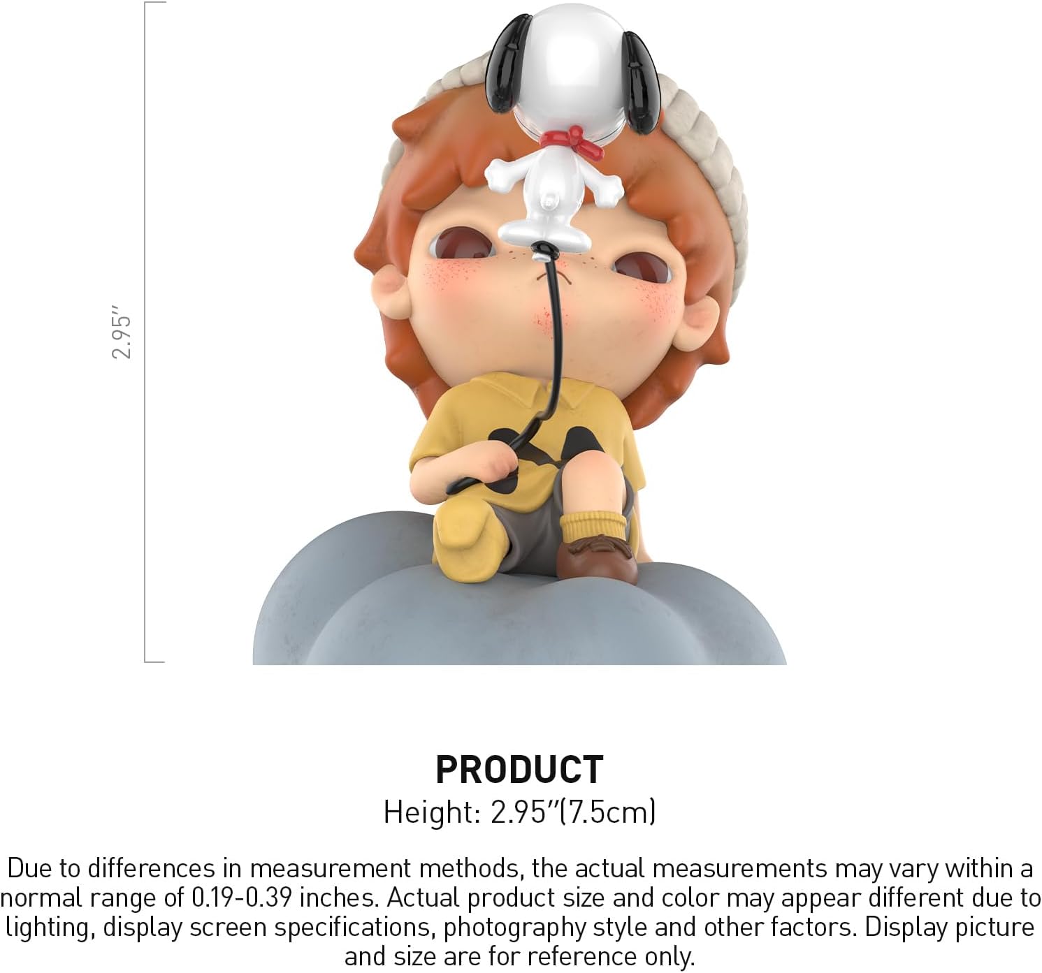 Hirono x Snoopy Figurine Toys for Mordern Home Décor Collectible Art Toy
