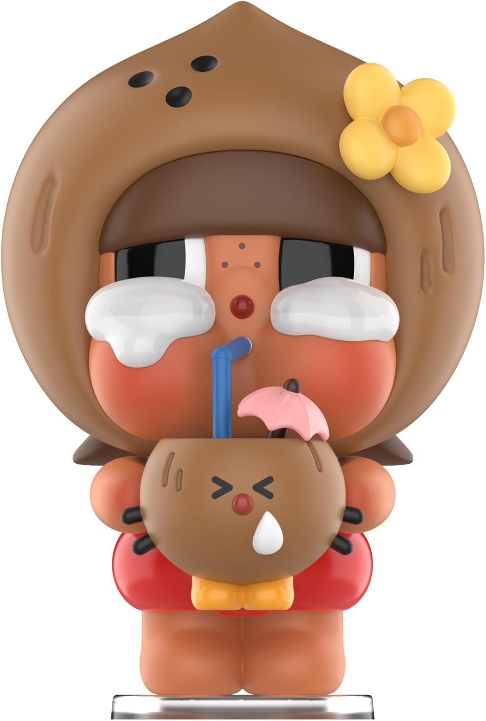 Crybaby Coconut Figure-Brown Toys for Modern Home Decor Collectible Toy Set