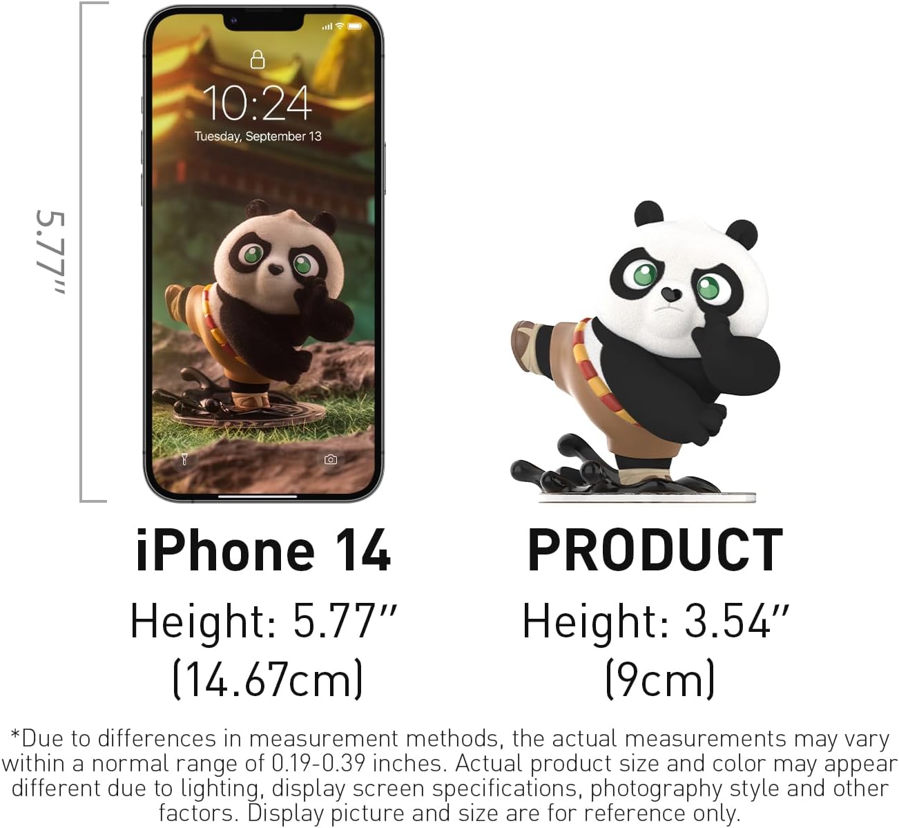 POP MART Universal Kung Fu Panda Series Figures, Universal Blind Box Figures, Random Design Action Figures Collectible Toys Home Decorations, Holiday Birthday Gifts for Girls and Boys, Single Box