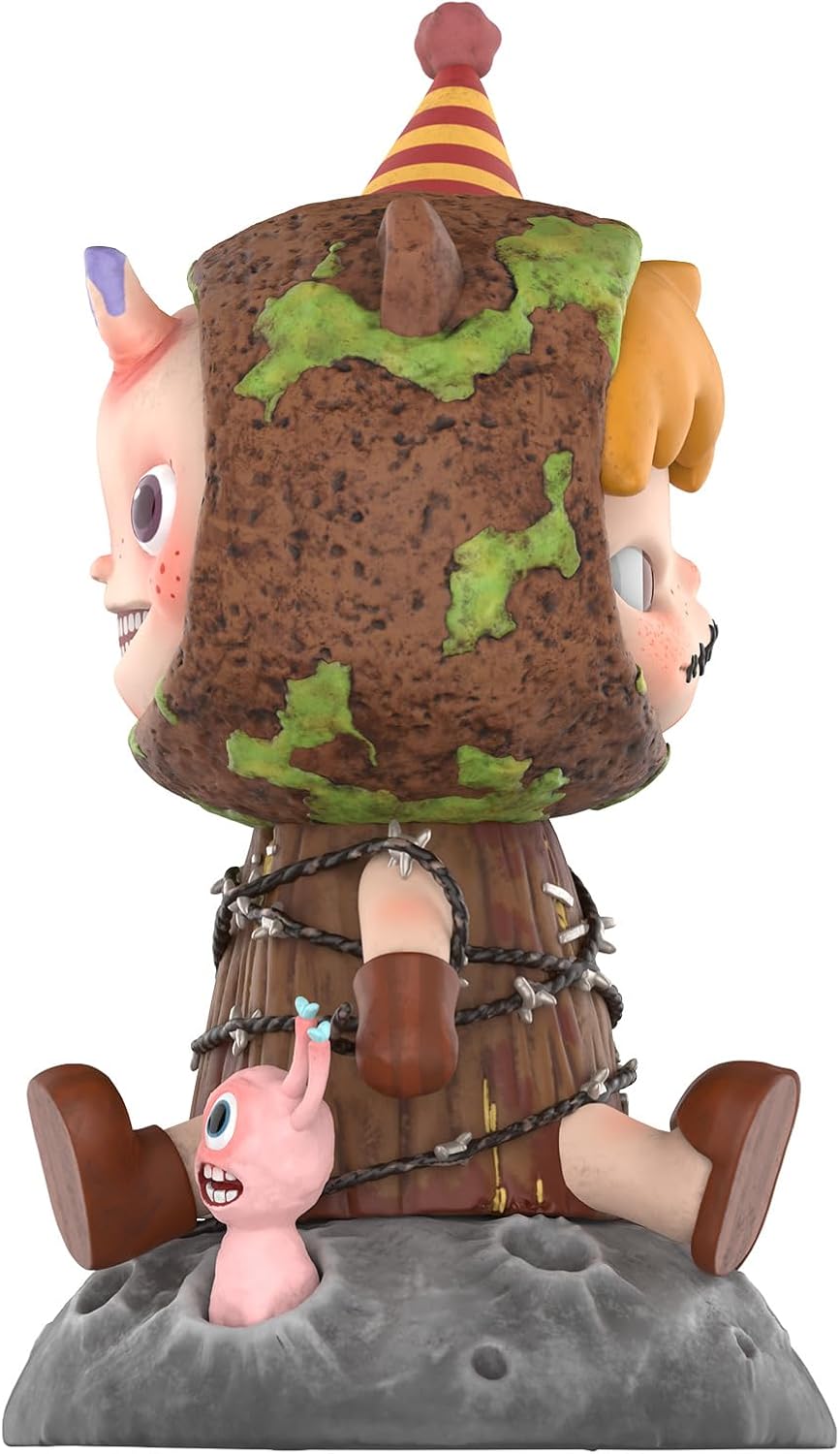 POP MART Hirono x Polar Symbiosis Figure, 3.94 inches Height, Toys for Modern Home Decor, Collectible Toy Set for Desk Accessories, 1PC