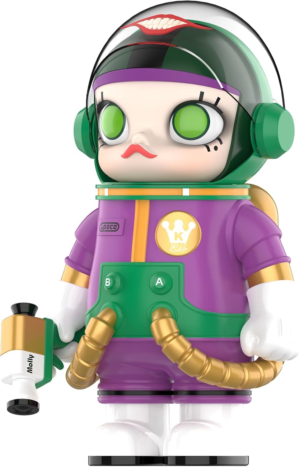 POP MART MEGA Space Molly 400% Joker Collection Figurine, 11.8 Inch Height, Toys for Modern Home Décor, Collectible Art Toy