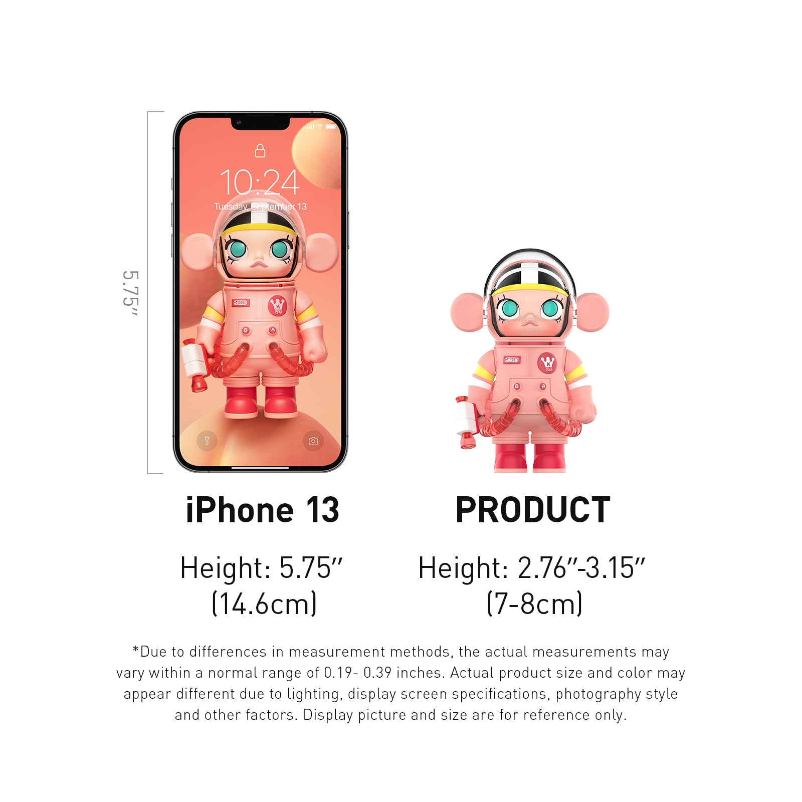 POP MART MEGA Space Molly 100% Series 3, Molly Blind Box Figures, Random Design Action Figures Collectible Toys Home Decorations, Holiday Birthday Gifts for Boys and Girls, Whole Set