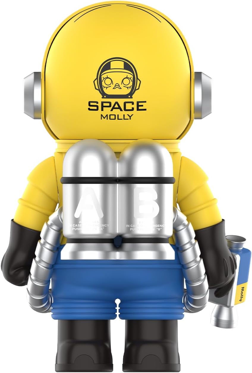 POP MART MEGA Space Molly 400% Minions Collection Figurine, 11.81 Inch Height, Toys for Modern Home Décor, Collectible Art Toy