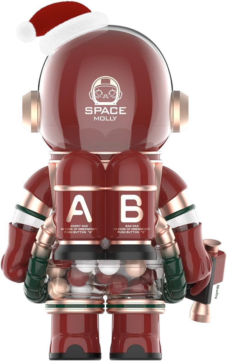 POP MART MEGA Space Molly 400% Christmas 2024, 11.61 Inch Height, Toys for Modern Home Décor, Collectible Art Toy