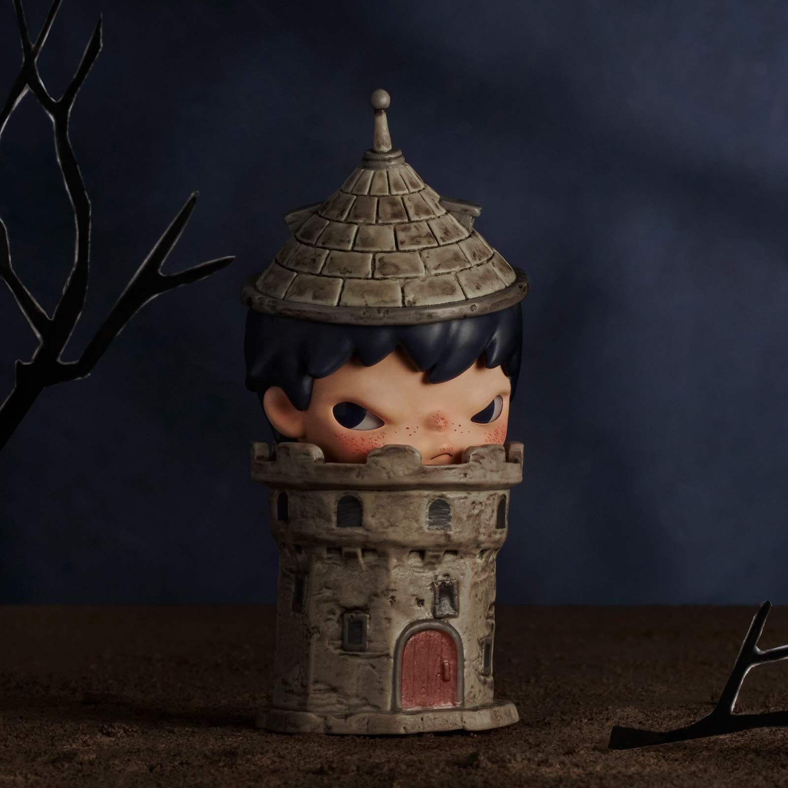 Hirono Shelter Series Blind Box Design Action Figures Collectible Toys Home Decorations Holiday Birthday Gifts for Boys and Girls