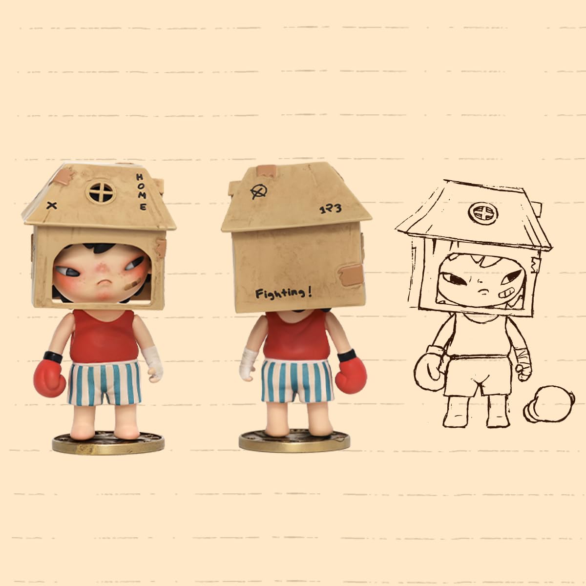 Hirono The Other One Blind Box Figures Toys for Modern Home Decor Collectible Toy Set for Desk Accessories