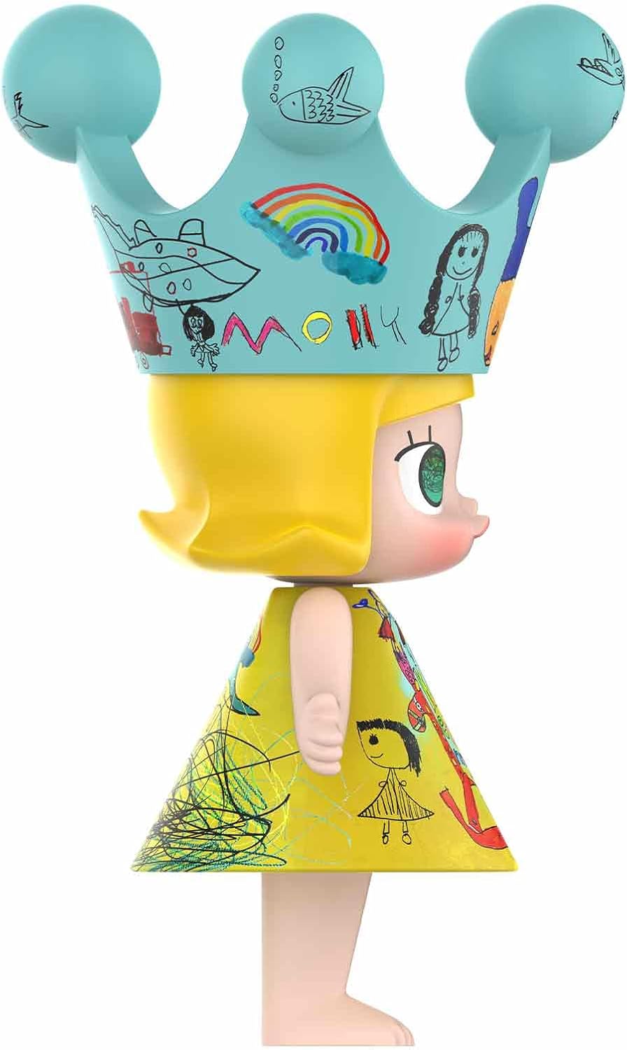 POP MART MEGA Royal Molly 400% Childishness 15.16in/38.5cm Figurine, Toys for Mordern Home Décor, Collectible Art Toy, 1PC
