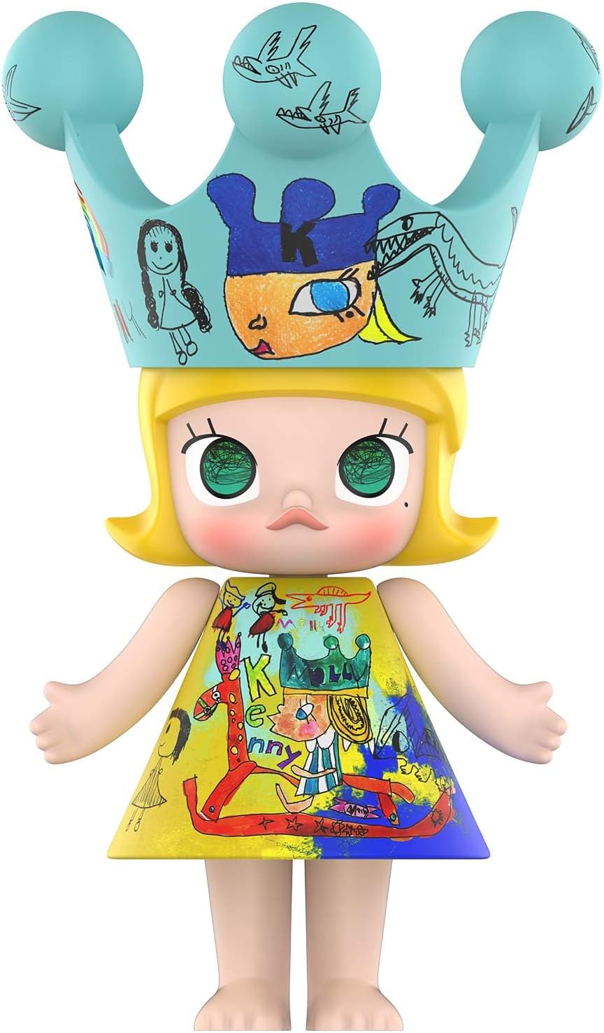 POP MART MEGA Royal Molly 400% Childishness 15.16in/38.5cm Figurine, Toys for Mordern Home Décor, Collectible Art Toy, 1PC