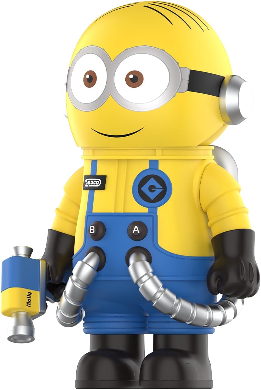 POP MART MEGA Space Molly 400% Minions Collection Figurine, 11.81 Inch Height, Toys for Modern Home Décor, Collectible Art Toy