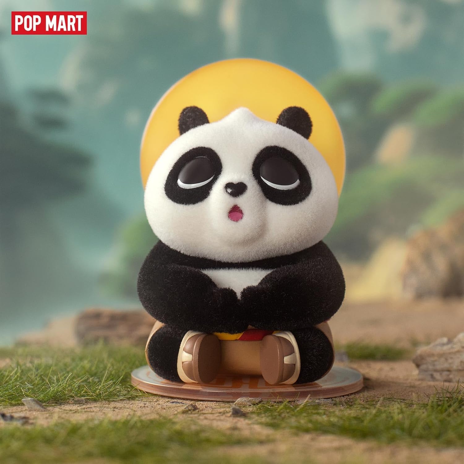POP MART Universal Kung Fu Panda Series Figures, Universal Blind Box Figures, Random Design Action Figures Collectible Toys Home Decorations, Holiday Birthday Gifts for Girls and Boys, Single Box