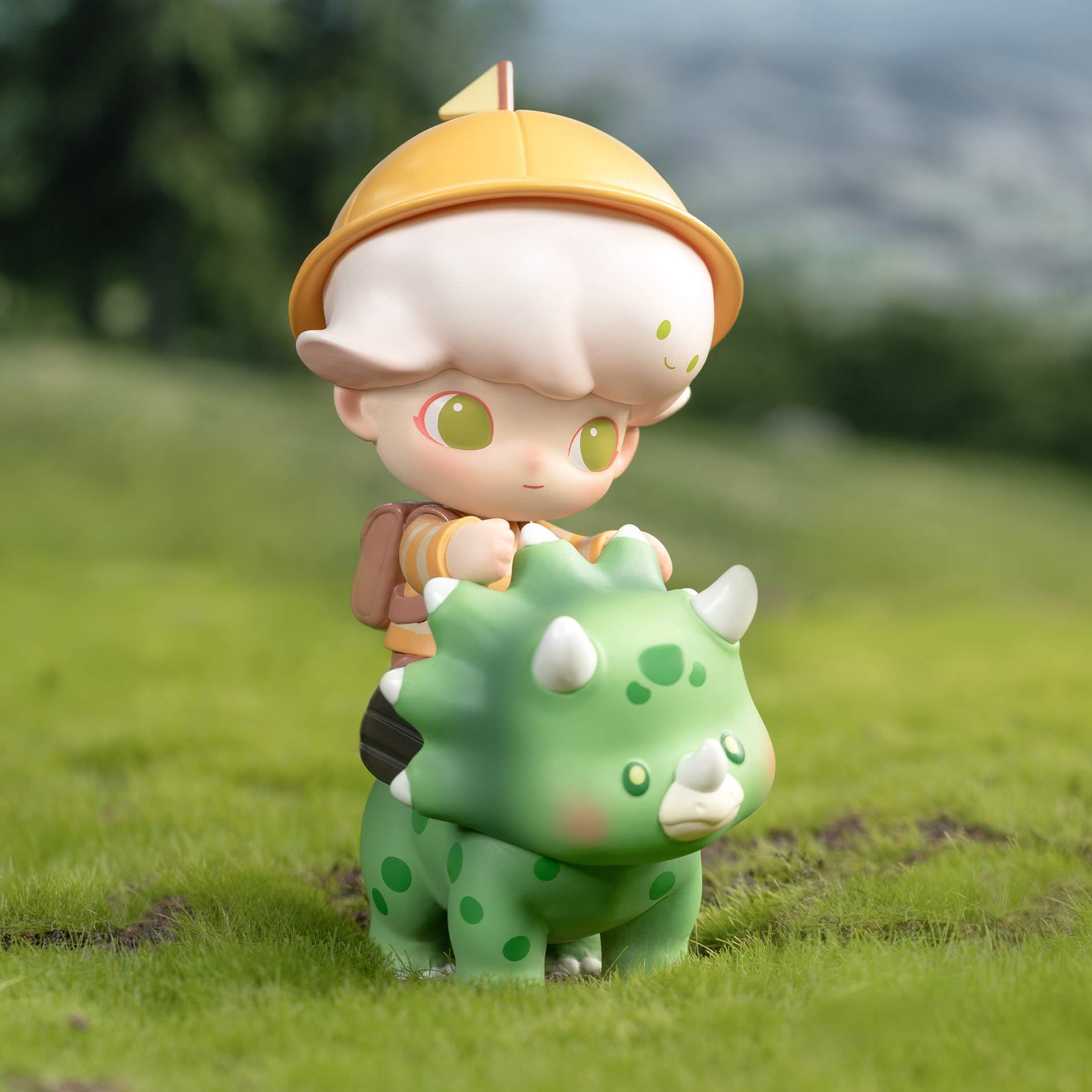 POP MART DIMOO Jurassic World Series Blind Box Figures, Random Design Action Figures Collectible Toys Home Decorations, Holiday Birthday Gifts for Girls and Boys, Single Box