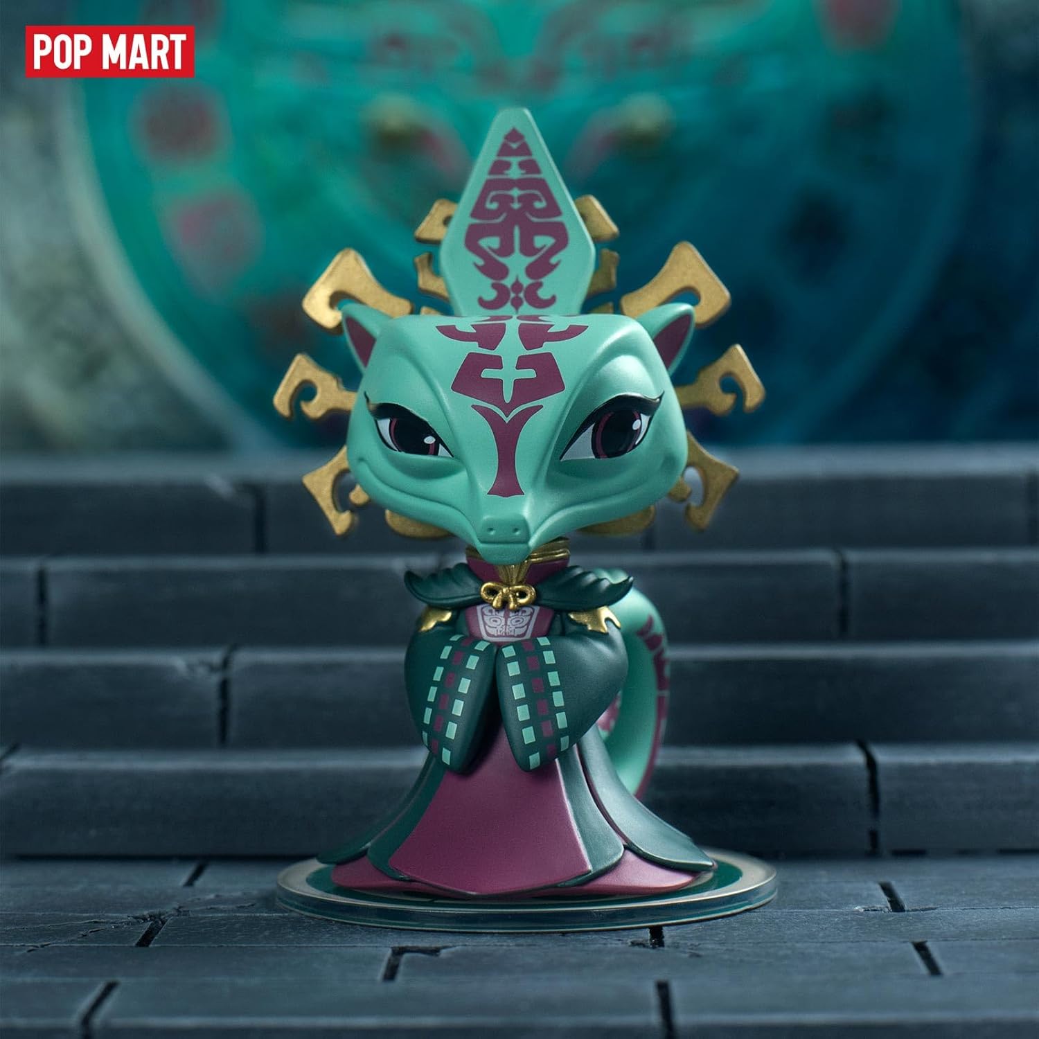 POP MART Universal Kung Fu Panda Series Figures, Universal Blind Box Figures, Random Design Action Figures Collectible Toys Home Decorations, Holiday Birthday Gifts for Girls and Boys, Single Box