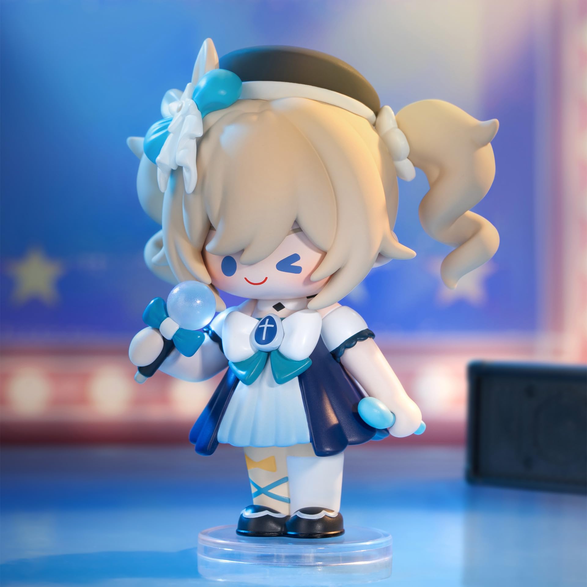 Genshin Impact Dress-Up Dreams Themed Chibi Series Figx Figures Random Design Action Figures Cures Genshin Impact Blind Boollectible Toys Home Decorations Birthday Gifts