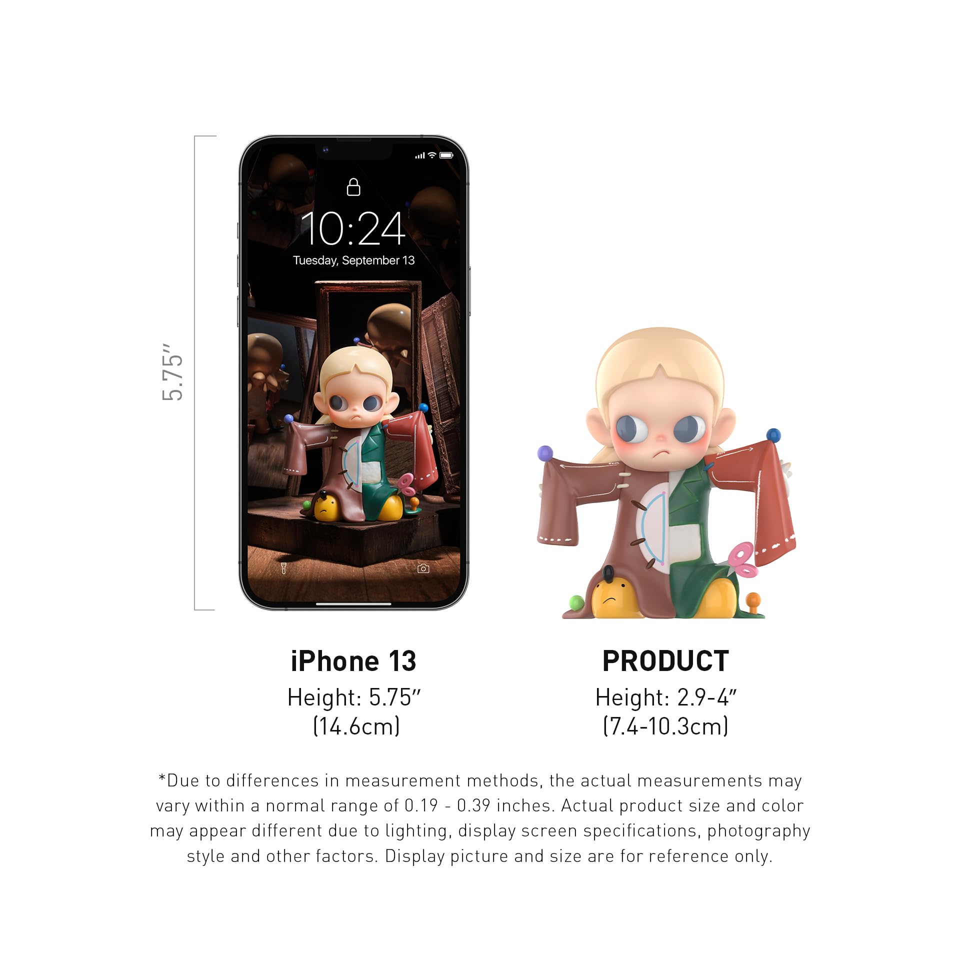 POP MART Zsiga We All are Kids Series Figures, 12PCs Zsiga Blind Box Figures, Random Design Action Figures Collectible Toys Home Decorations, Holiday Birthday Gifts, Whole Set