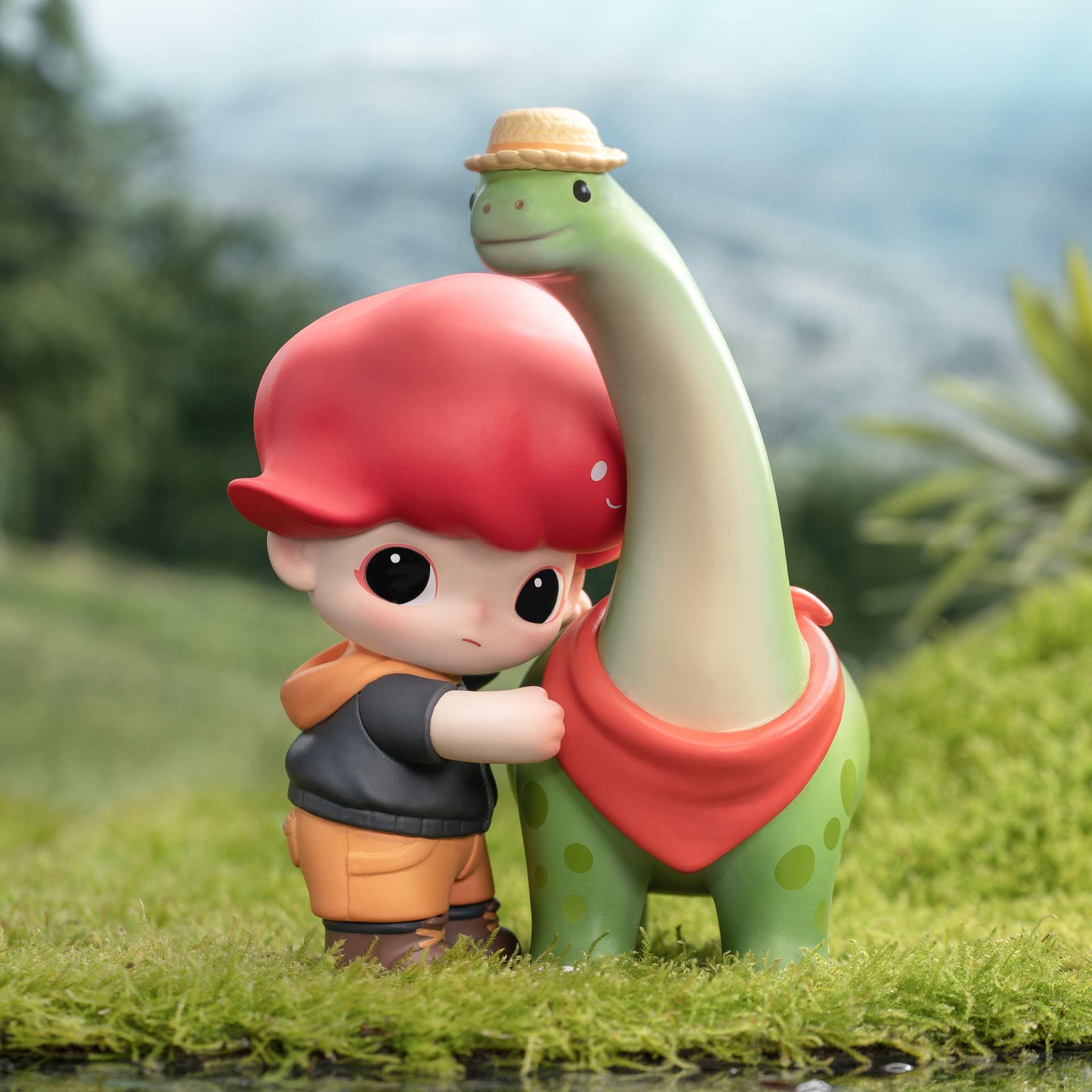 POP MART DIMOO Jurassic World Series Blind Box Figures, Random Design Action Figures Collectible Toys Home Decorations, Holiday Birthday Gifts for Girls and Boys, Single Box