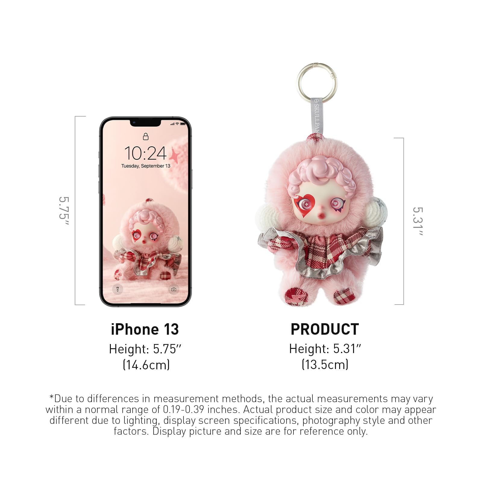SKULLPANDA Winter Symphony Series, Blind Box Figures, Random Design Figures Collectible Toys Home Decorations, Holiday Birthday Gifts, Single Box